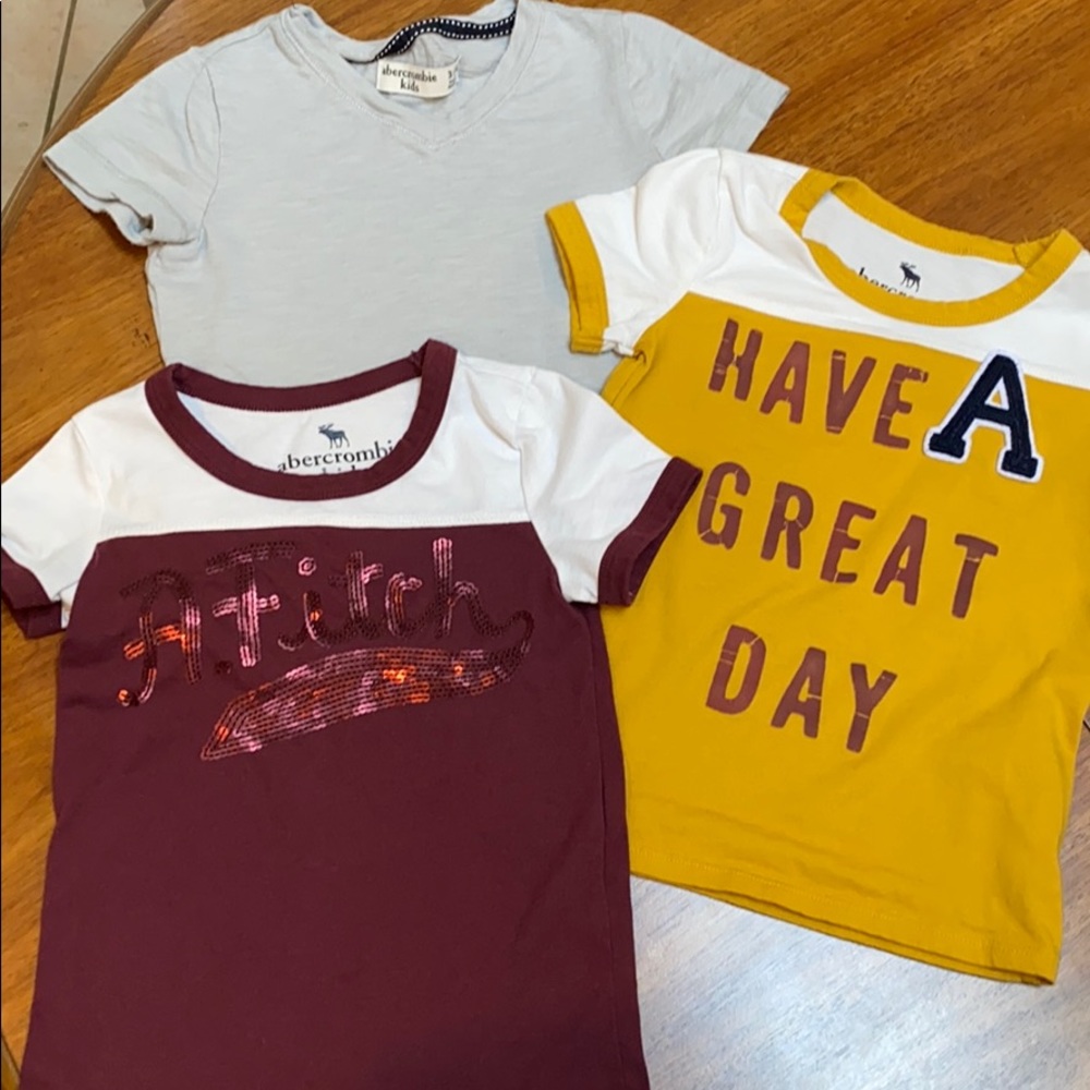 Abercrombie kids tshirt lot